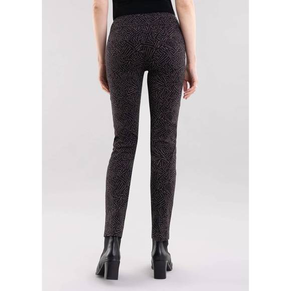 Lisette Graphic Daisy Tulip Hem Pant main image 0